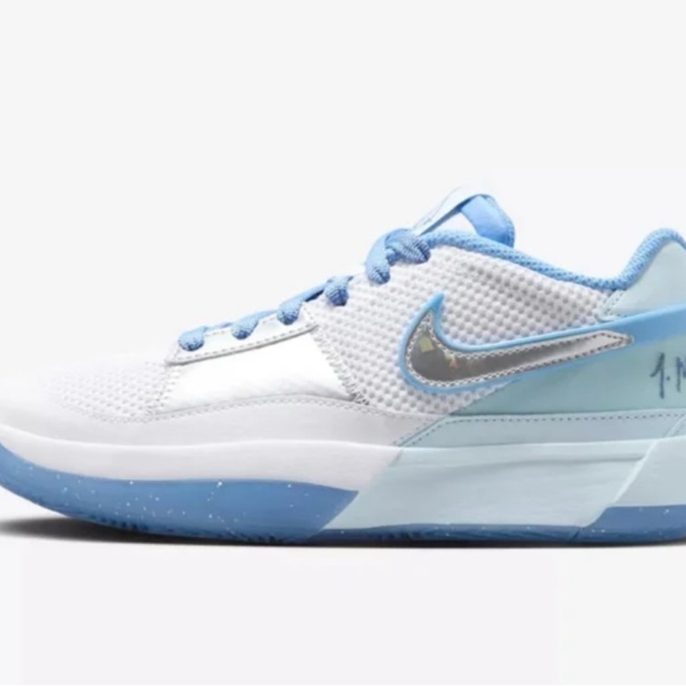 Nike Sky Blue and White Athletic Shoes